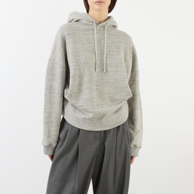 Draped Drawstring Hoodie