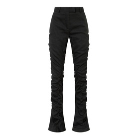Ruched Fitted Trousers