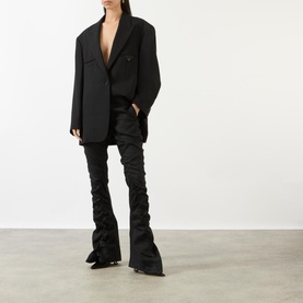 Ruched Fitted Trousers