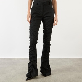 Ruched Fitted Trousers