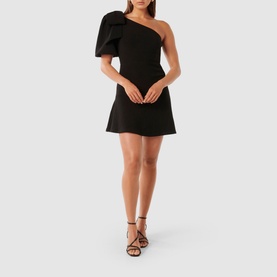 Elaine Bow Mini Dress