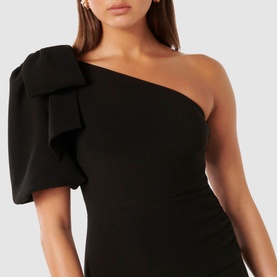Elaine Bow Mini Dress