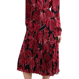 Laurenza Floral-Print Shirt Dress