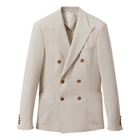 Belmont Double-Breasted Slim-Fit Blazer