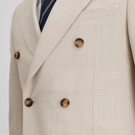 Belmont Double-Breasted Slim-Fit Blazer
