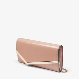 Emmie Patent Leather Clutch