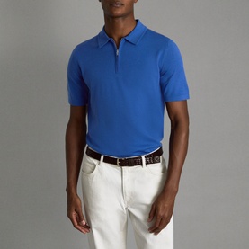 Maxwell Half-Zip Polo Shirt