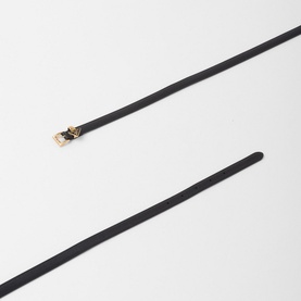 Saffiano Leather Belt