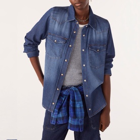 Walter Denim Casual Shirt