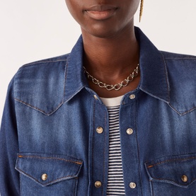 Walter Denim Casual Shirt