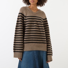 Striped Cashmere Sweater