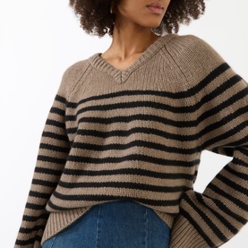 Striped Cashmere Sweater