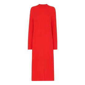 Rib-Knit Dress