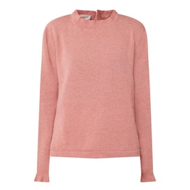 Logo Frill Sweater