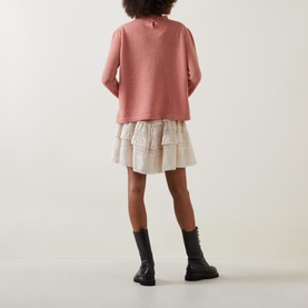 Logo Frill Sweater