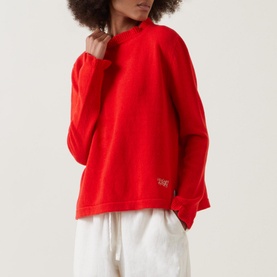 Logo Frill Sweater