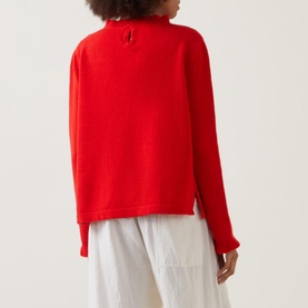 Logo Frill Sweater