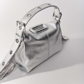 Miss M Mini Metallic Bag