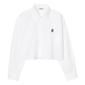 Cropped Logo Shirt