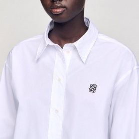 Cropped Logo Shirt