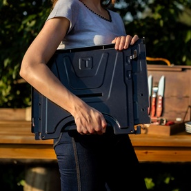 Carbon Steel Flat-Packed Portable BBQ Grill