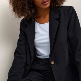 Sakura Single-Breasted Blazer