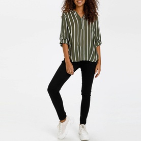 Stridy Striped Blouse
