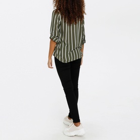 Stridy Striped Blouse