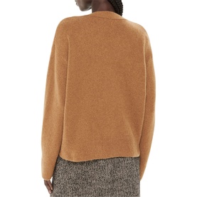 Textured Wool Knit Cardigan