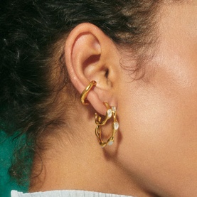 Magma Hoop Earrings