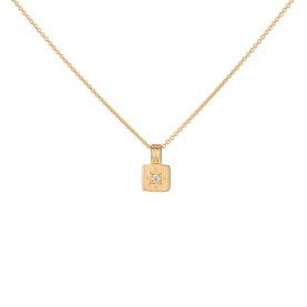 Mini Star Ridge Pendant Necklace