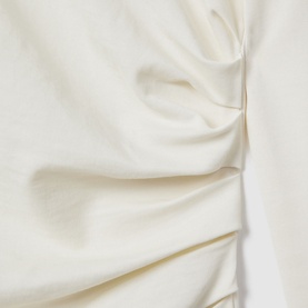Sandy Asymmetric Ruched Top