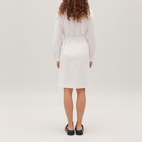 Solid Shirt Dress
