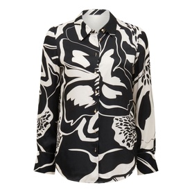 Lila Printed Shirt