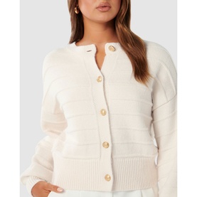 Monroe Cropped Knit Cardigan