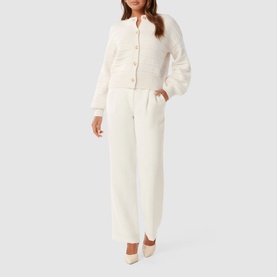 Monroe Cropped Knit Cardigan