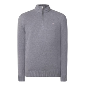 Half-Zip Casual Sweatshirt