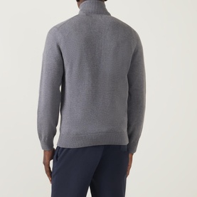 Half-Zip Casual Sweatshirt