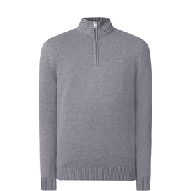 Half-Zip Casual Sweatshirt