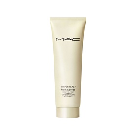 MAC Hyper Real Fresh Canvas Cream-To-Foam Cleanser 125ml in pale green tube packaging