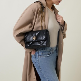 Kira Diamond Quilted Small Shoulder Bag