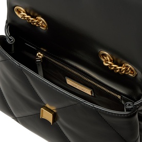 Kira Diamond Quilted Small Shoulder Bag