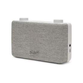 Play FM Portable White Radio USB C