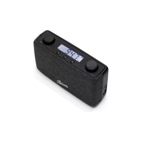 Play FM Portable Black Radio USB C
