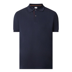 Stripe Placket Polo Shirt