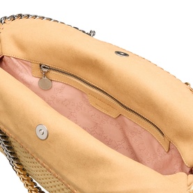 Falabella 3 Chain Woven Tote Bag