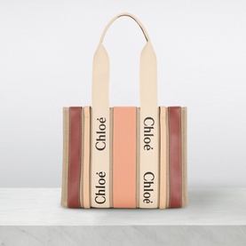 Woody Medium Canvas Tote Bag