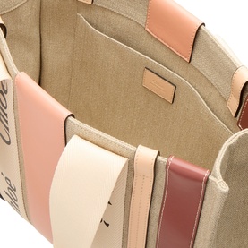Woody Medium Canvas Tote Bag