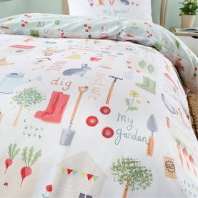 My Allotment Duvet Set Natural