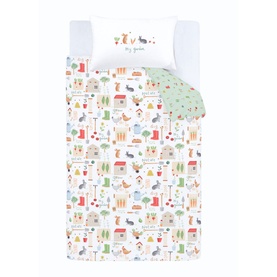 My Allotment Duvet Set Natural
